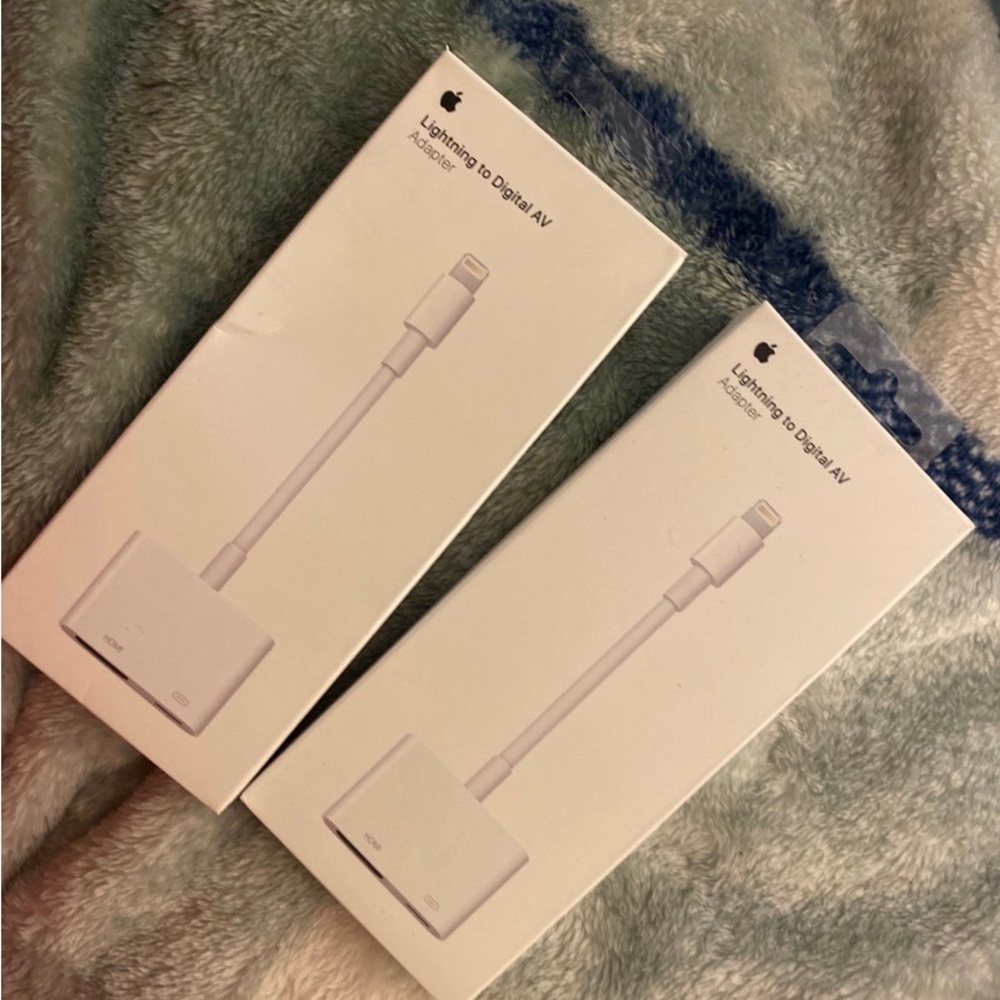 Apple lightening av adapter